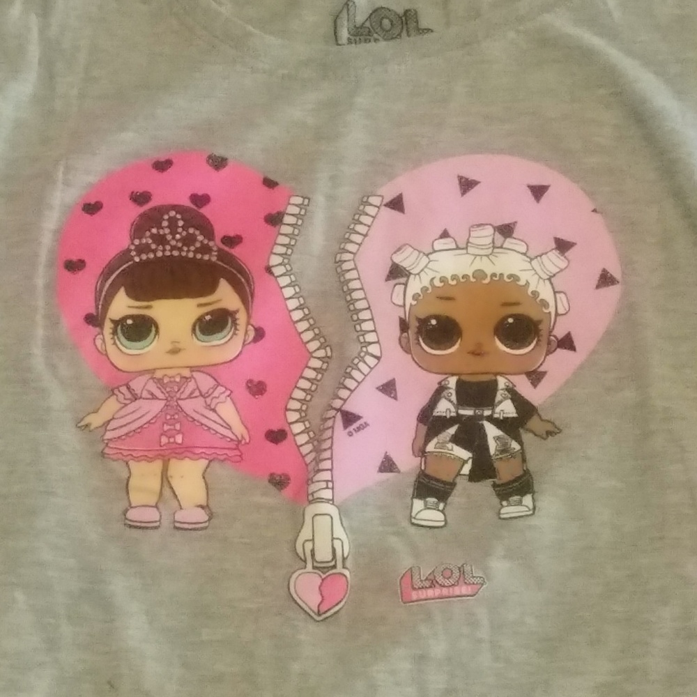 L.O.L. Surprise Girl's shirt. Size 14-16 XL Kids.